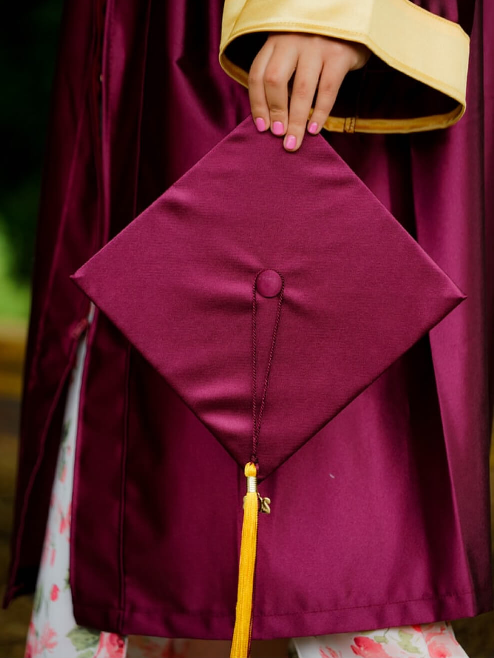 cap and gown