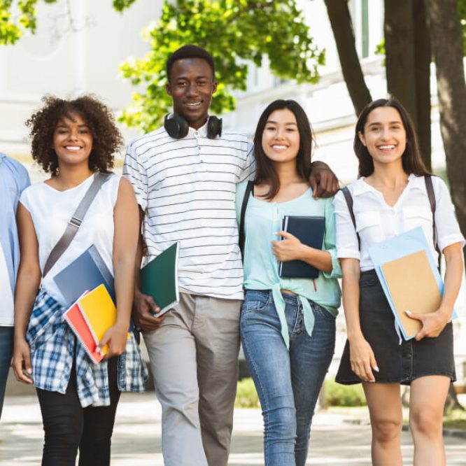 students together