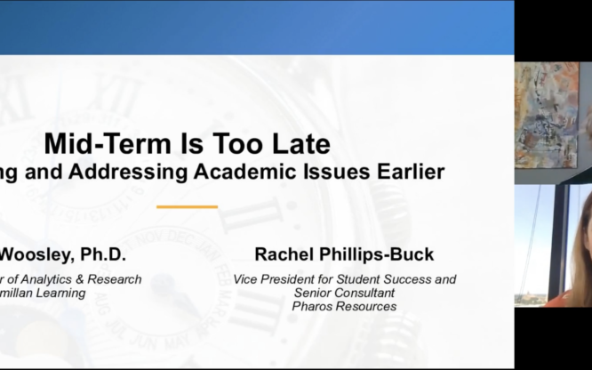 Mid-Term Is Too Late